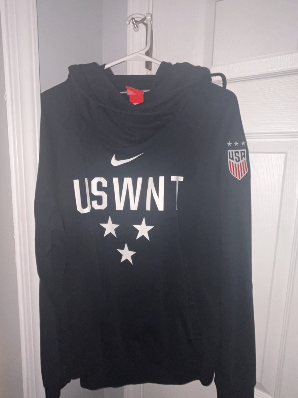 Nike Black USWNT Hooded with White Graphics